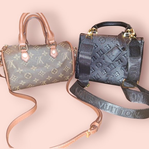 Louis Vuitton Brown and Black Satchels - Picture 1 of 9